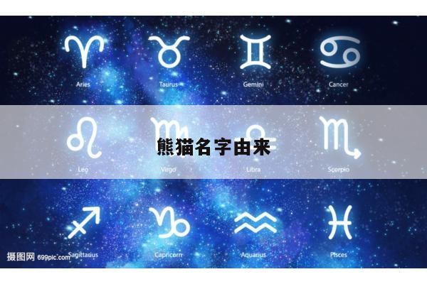 熊猫名字由来